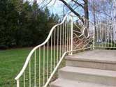 Wave and Sunset Railing